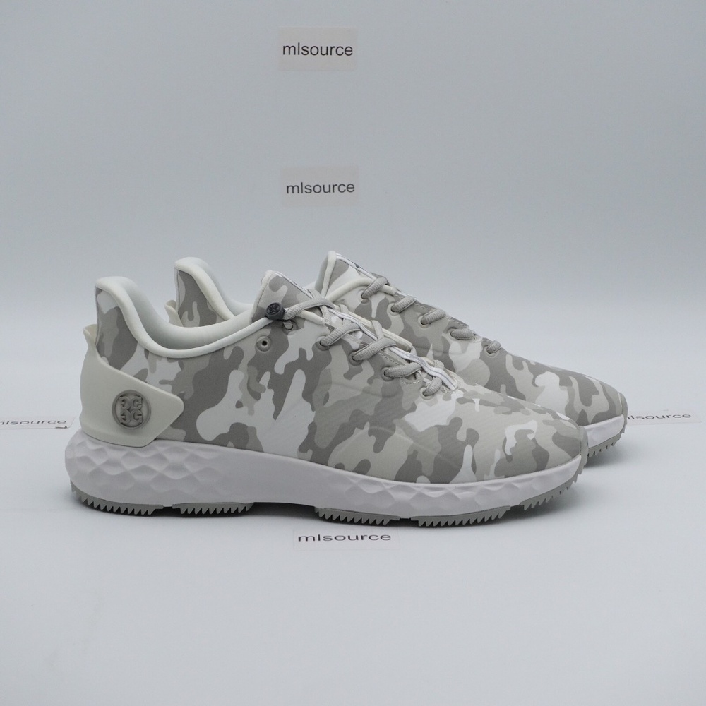 NEW Men's G/FORE MG4+ Camo Golf Shoes G4MS22EF29-SNO Snow - Picture 2 of 9